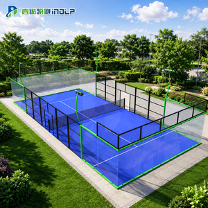 Pista <span class=keywords><strong>de</strong></span> Pádel Panorámica Galvanizada a Buen Precio, Pistas <span class=keywords><strong>de</strong></span> Pádel para Interiores y Exteriores, Solución Integral para Clubes - Product Image 3