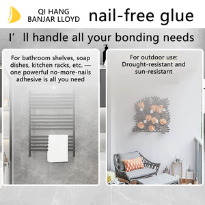 Quick-drying Liquid <b>Construction</b> <b>Adhesive</b> Free Nails Glue Sealant Kitchen Bathroom Walls Strong Structural Glass Glue - Product Image 2
