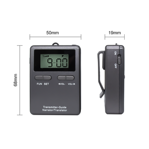 Guides touristiques européens de l'âge riche Style préféré UHF863-865MHz <span class=keywords><strong>numérique</strong></span> portable Système de guide touristique sans fil 20 canaux - Product Image 2