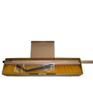 Atacado 24 ''bloco de madeira poeira pesada escova de neve empurrar vassoura com punho longo - Product Image 5