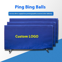 Venta Directa de Fábrica, Barrera Protectora para Cancha de Tenis de Mesa de Alta Calidad con Impresión de Logotipo Gratuita