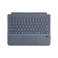 Nouvelle couverture en cuir magnétique avec rétro-éclairage LED pour Microsoft Surface Pro 8/9/X clavier sans fil tablette Standard Touchpad caractéristiques