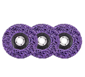 Outil de nettoyage de meule d'angle de meulage de moulinet en poly humide ou sec de 4.5 pouces polissage pour enlever la rouille. - Product Image 4