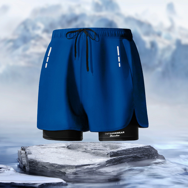 Bleu (couleurs mélangées à l'intérieur et à l'extérieur de la cravate)