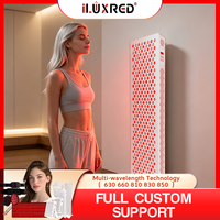 Panneau de luminothérapie rouge à haute irradiance ILUXRED avec support, appareil de luminothérapie infrarouge proche pour tout le corps, professionnel