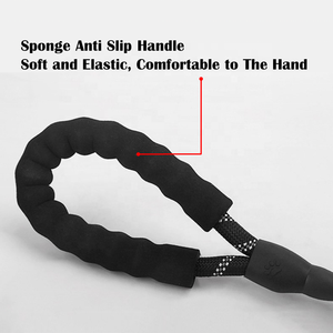 Yansıtıcı örgü yuvarlak naylon halat köpek çekiş halat dayanıklı örgülü tırmanma halat köpek kurşun evcil hayvan tasması - Product Image 6