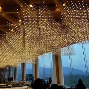 ECOJAS Custom Large Project Restaurant Decoration Luxury Chandelier - Product Image 1