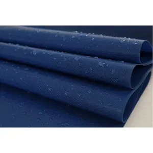 Tecido oxford macio revestido à prova d'água, tpu duplo revestido, durável, azul 840d, nylon para barco inflável