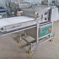 Machine professionnelle électrique d'aplatissement de feuille de viande de feuille d'acier de maille de poisson de maille de Steak de calmar pour l'exportation