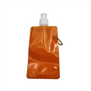 Bolsa <span class=keywords><strong>de</strong></span> Agua <span class=keywords><strong>de</strong></span> Plástico Reutilizable para Bebidas, con Logotipo Personalizado al por Mayor, para Viajes, Escalada y Actividades al Aire Libre, Botellas Plegables con Mosquetón - Product Image 6