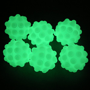 Kean – boule de décompression ronde en silicone, jouet anti-stress, lumineuse dans la nuit, pour enfants de 8 à 13 ans, unisexe - Product Image 1