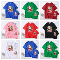 2027 Nouveaux designs 3D personnalisés Femmes Hommes T-shirt de Noël personnalisé de haute qualité