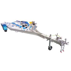 <span class=keywords><strong>Remorque</strong></span> en alliage d'aluminium de haute qualité, <span class=keywords><strong>remorque</strong></span> marine à trois essieux de 10 m, excellente stabilité - Product Image 2