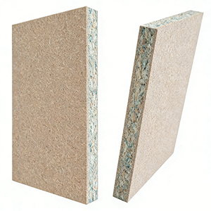 Feuchtigkeitsbeständige Spanplatte 4x8ft für Bauarbeiten, Hohe Haltbarkeit für Küchen- und Außenbaumaterialien - Product Image 1