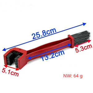 Accesorios de limpiador de cadena de motocicleta, limpiador Universal <span class=keywords><strong>para</strong></span> el cuidado de <span class=keywords><strong>llanta</strong></span>, herramienta de limpieza de cepillo de suciedad <span class=keywords><strong>para</strong></span> mantenimiento de cadena de engranajes de bicicleta - Product Image 2