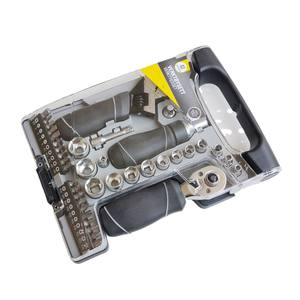 Juego de herramientas Lixin de 40 piezas con destornillador de trinquete y llaves métricas de 1/4 pulgada para exportación transfronteriza - Product Image 3