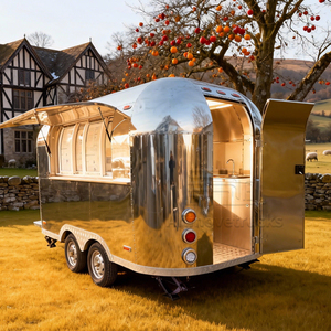 Camions de restauration mobiles, <span class=keywords><strong>remorque</strong></span> de cuisine mobile robuste, <span class=keywords><strong>remorque</strong></span> de restauration rapide, chariot de <span class=keywords><strong>moto</strong></span> de restauration avec cuisine complète - Product Image 4