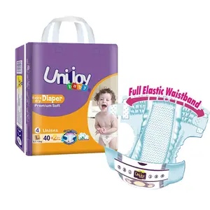 Premium Disposable Baby Diapers Soft Newborn Sensitive Skin Diapers For Baby