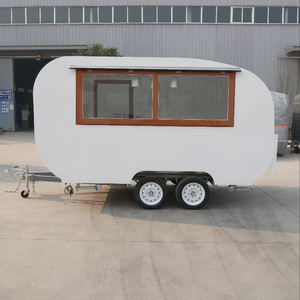 BBQ Food Trailers Fully Equipped Mobile Kitchen Dining Car <strong>French</strong> <strong>Fries</strong> Burger Pizza Food Truck with Deep Fryer - Product Image 1