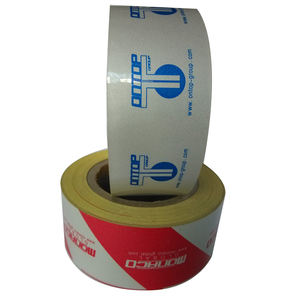 Ruban d'avertissement de sécurité réfléchissant haute visibilité imprimé personnalisé PET auto-adhésif <span class=keywords><strong>pour</strong></span> camions casques équipement personnalisé - Product Image 2