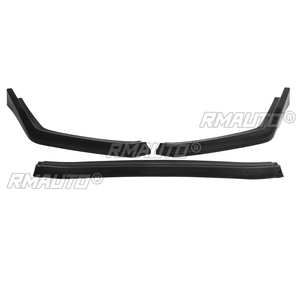 Matte Black 3x Car Front Bumper <b>Splitter</b> Lip Chin Bumper Body Kits Spoiler Deflector Lips Guard for Subaru WRX STI 2015-2019 - Product Image 5