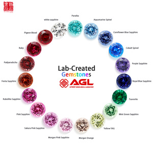 Corindón Creado en Laboratorio, Corte Ovalado, Multicolor, Piedras Preciosas Sueltas de 4x6-10x12mm con Juego de Color/<span class=keywords><strong>Fuego</strong></span> para la Creación de Joyería Fina Personalizada - Product Image 2