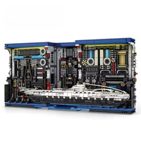 Reobrix 66038 Nuevo Set de Construcción de 3466 Piezas, Librería con Forma de U, Temática de Fábrica, Ladrillos de Juguete para Niños, Regalo de Navidad
