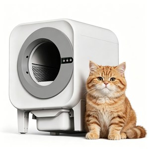 กระบะทรายแมวขนาดใหญ่ 65 ลิตร รุ่น Gato ระบบอัตโนมัติอัจฉริยะ ปิดมิดชิด ทนทาน เหมาะสำหรับบ้านที่มีแมวหลายตัว - Product Image 1