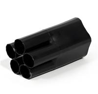 Breakout de 5 núcleos con adhesivo en espiral Breakouts de cable termorretráctil de bajo voltaje para voltaje medio para 1kV