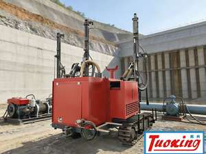 Equipo de perforación DTH KP-5 de alta fuerza de impacto, accionado por diésel, para minería de piedra sobre orugas. - Product Image 2