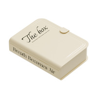Tiroir de bureau chargeur de téléphone portable organisateur de câble boîte de rangement de Style crème pour casque câble de données Injection plastique artefact