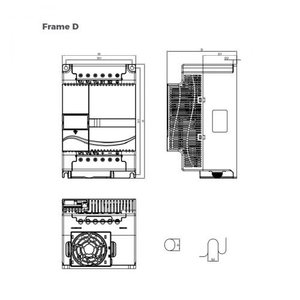 100 Nouveaux variateurs de fréquence VFD série E VFD185E43A 1,85 kW 2,48 CV 460 VCA 38 A en stock entrepôt - Product Image 6