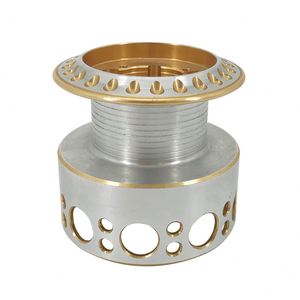 อุปกรณ์ประกอบชิ้นส่วนทองเหลือง อลูมิเนียม และสแตนเลส ผลิตด้วยเครื่อง CNC ตามแบบ พร้อมบริการเจาะรู ขึ้นรูปด้วยลวด EDM และการเจาะแบบ Broaching สำหรับงานบริการงานกลึง - Product Image 1