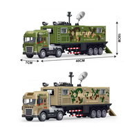 QSTOYS Voiture miniature en métal moulé sous pression à l'échelle 1:24 avec propulsion par friction et simulation de portes ouvrantes - Alimentée par batterie au lithium pour enfants