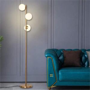 <span class=keywords><strong>Lampe</strong></span> de sol e27 pour salon, salon personnalisé, salon, salle à manger, or, chaud, chambre à coucher, fer blanc, maison moderne - Product Image 5