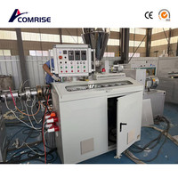 Máquina Extrusora de PVC para la Producción de Tuberías Corrugadas de Pared Simple, Línea de Producción Automática de Tuberías Eléctricas de PVC