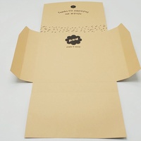 Boîte pliante en carton kraft écologique avec logo personnalisé, boîte d'emballage pour brosse à cheveux avec fente Euro