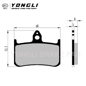 Pastillas de Freno de Motocicleta Sinterizadas de Alto Rendimiento FA187 para <span class=keywords><strong>HONDA</strong></span> CB 250 NSR 250 CB 400 SF VFR 400 CBR <span class=keywords><strong>900</strong></span> <span class=keywords><strong>VTR</strong></span> 1000 - Product Image 5