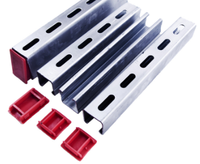 Catalogue 2020 de rails en acier inoxydable 316, canaux Unistrut, supports, prix des supports Unistrut galvanisés