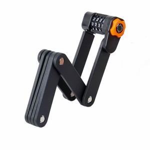Verrouillage de mot de passe à 4 chiffres Offre Spéciale pour AC Scooter & Bicycle Pliant Accessoire de voyage Must-Have Pliant Serrures de volant - Product Image 1