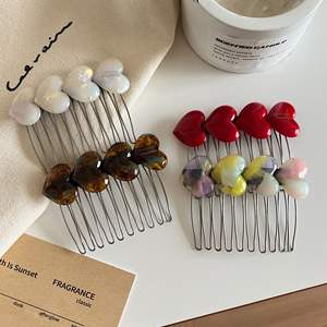 Peigne à cheveux de style français, élégant bâtonnet à cheveux de princesse, accessoire de coiffure pour mariée et soirée - Product Image 1