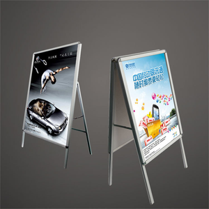 Panneau en métal pour l'extérieur avec cadre en aluminium, fer et plastique Cadres A1 Porte-affiche Vente en gros de panneaux publicitaires personnalisés avec cadre en A pour l'extérieur - Product Image 6