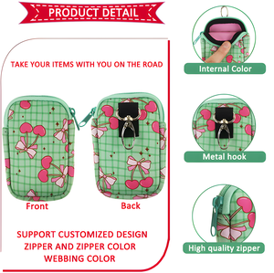 2025 компактный неопреновый кошелек с застежкой-молнией - Product Image 3