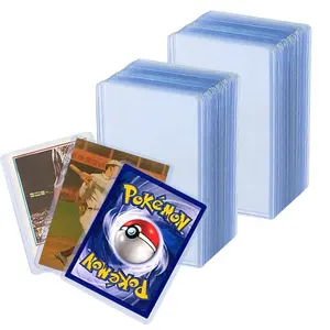 Ultra Clear Pvc Toploader 35pt 3x4 Top Loader For Trading Sports Baseball Card Holder Protector BOPET Card Sleeves