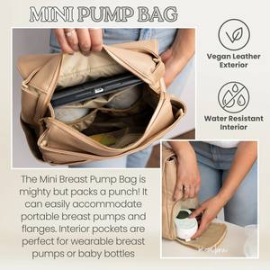 Wasserdichte benutzer definierte Milch pumpe Rucksack Tasche mit großer Kapazität Muttermilch Kühltasche Tragbare Lunch Pumping Bag für berufstätige Mütter - Product Image 4