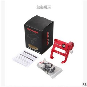 ที่ยึดโทรศัพท์สำหรับจักรยานและสกู๊ตเตอร์ไฟฟ้า Gub ทำจากอลูมิเนียมอัลลอยด์ ปรับได้ ใช้สำหรับนำทางและขี่ - Product Image 3