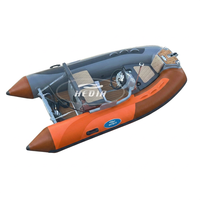 Bateau pneumatique Transea pour 5 personnes, 10 pieds, avec moteur, 3 mètres