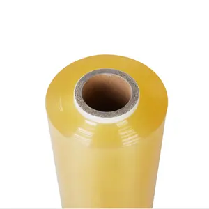 OEM Super Clear Wrap Film Pvc Lamination Stretch Cling Shrink Roll pvc film alimentaire jumbo rouleau étanche à l'eau