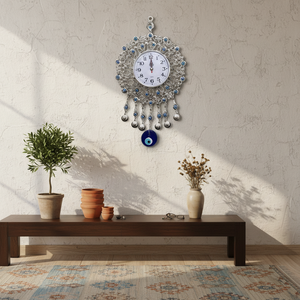 Catégorie Produit ORNEMENT MURAL VERRE EVIL EYES 22X42 CM Horloges murales - Product Image 3