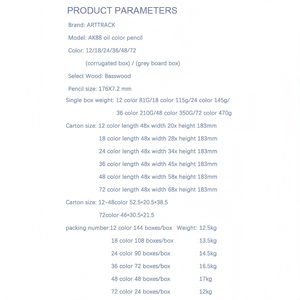 Lot de crayons de couleur en bois <span class=keywords><strong>Polychromos</strong></span> personnalisables pour enfants, vente en gros, 12, 24, 36, 48, 72 pièces - Product Image 5
